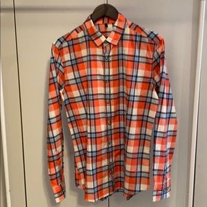 Men’s medium Benetton button dress shirt